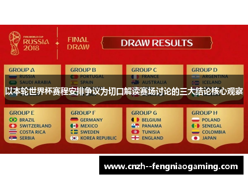 以本轮世界杯赛程安排争议为切口解读赛场讨论的三大结论核心观察